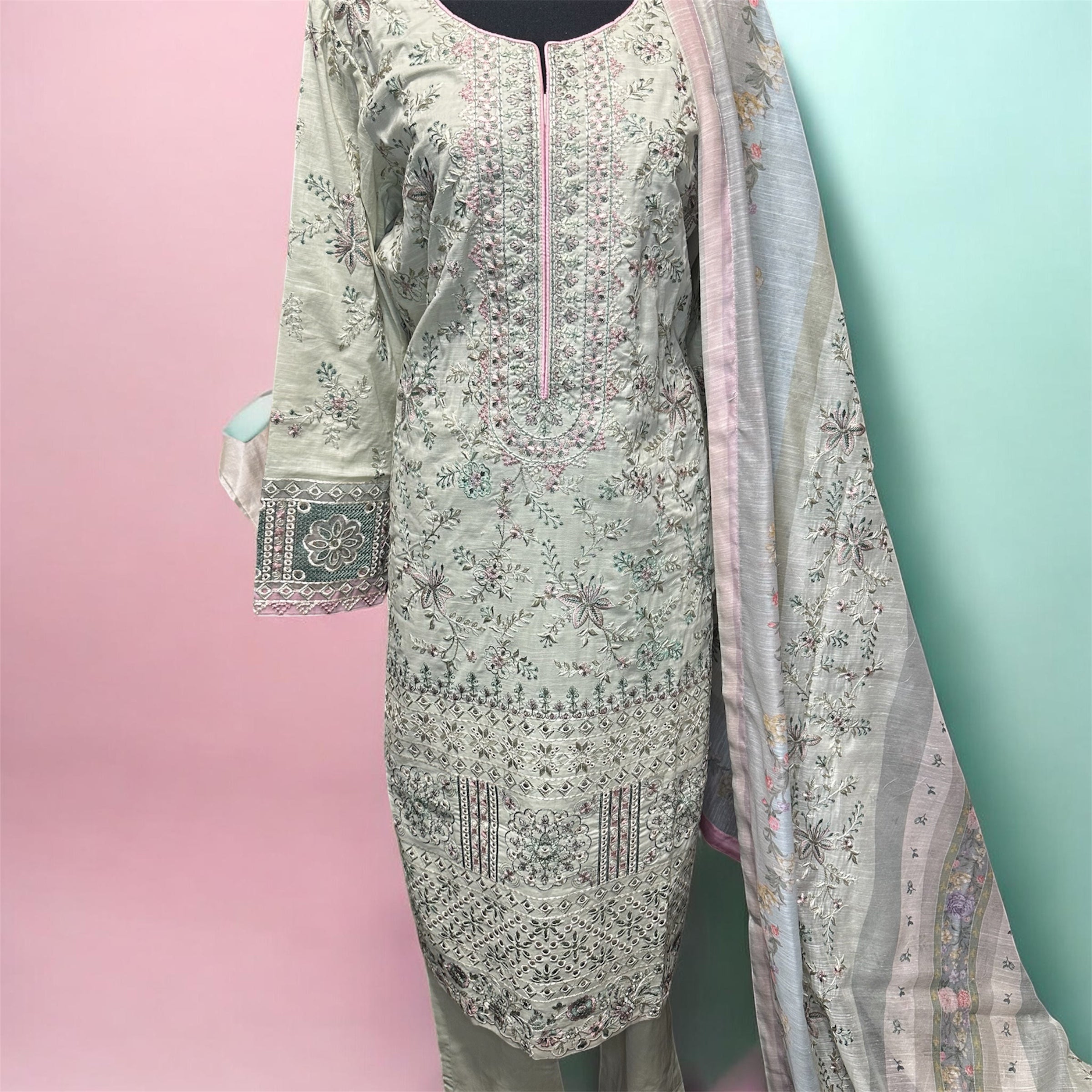 Chikankari 3 pcs set