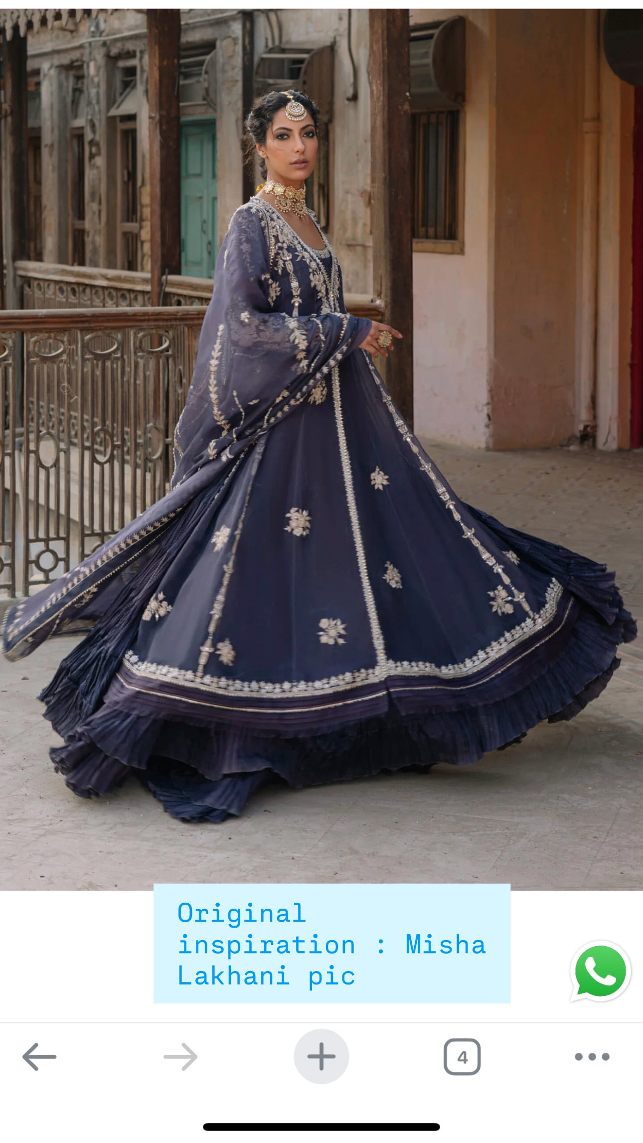 Misha Lakhani inspired 3 pc set