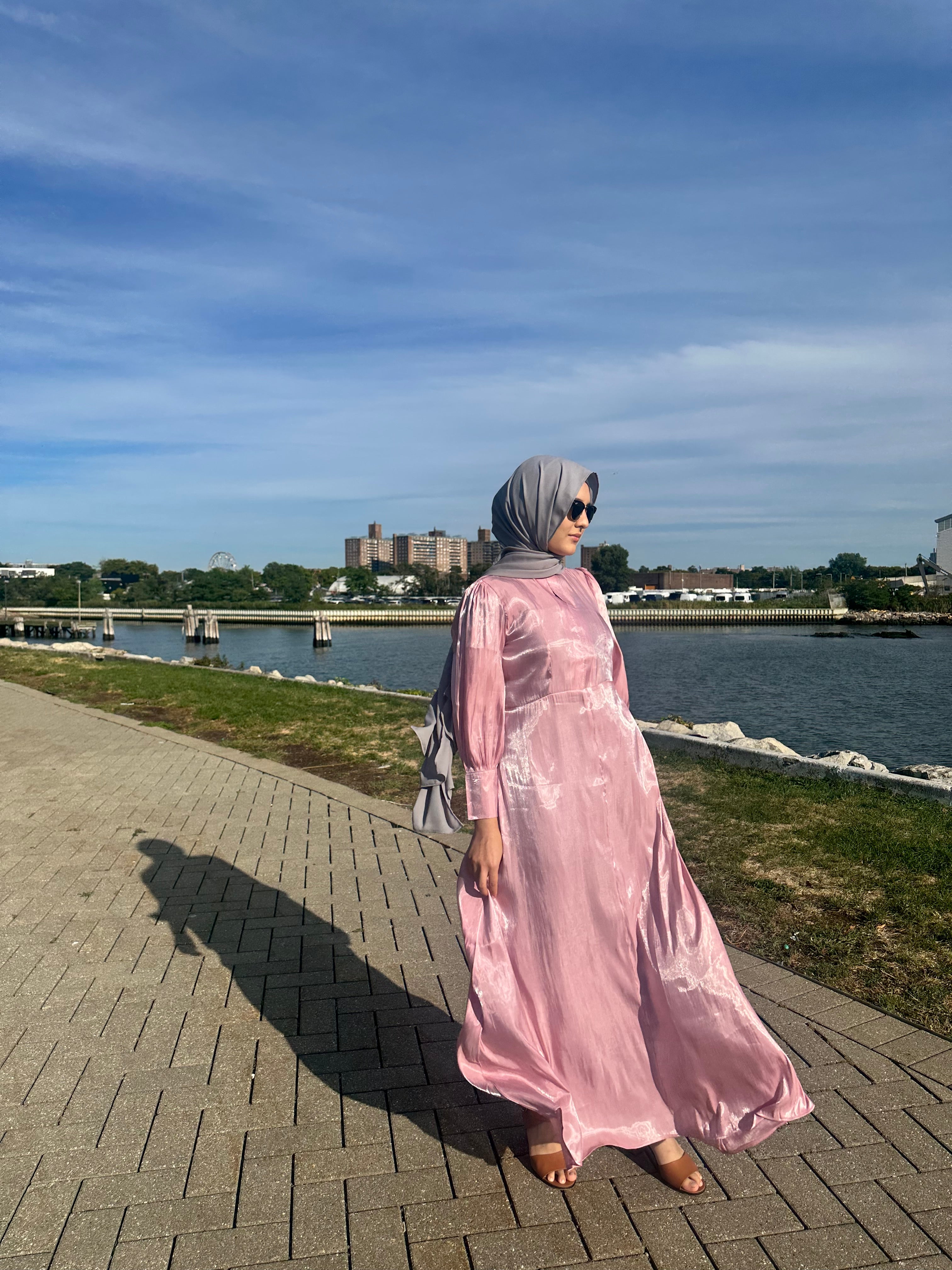 Pink peony Maxi