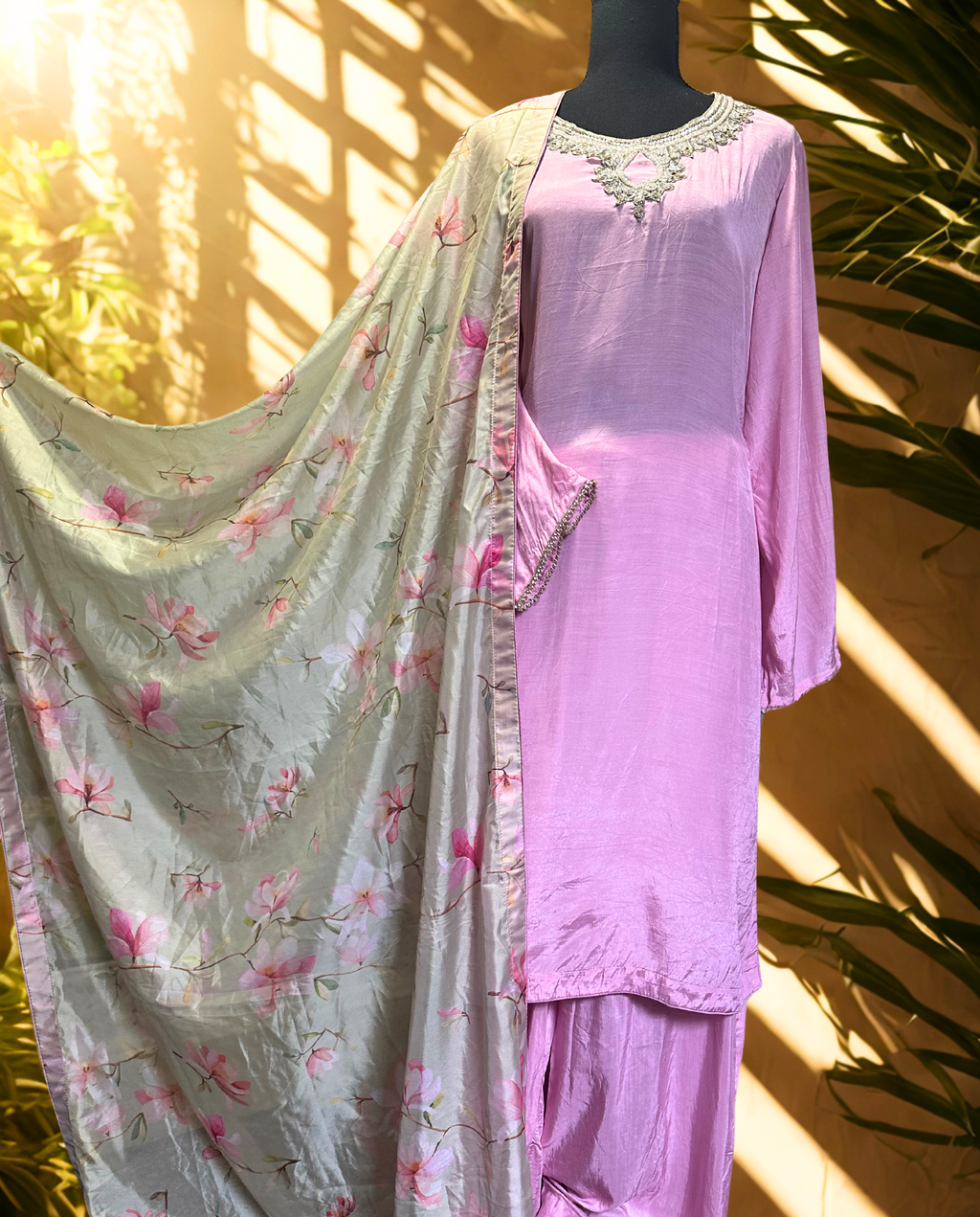 Minimal elegance - Thai silk 3 pc set
