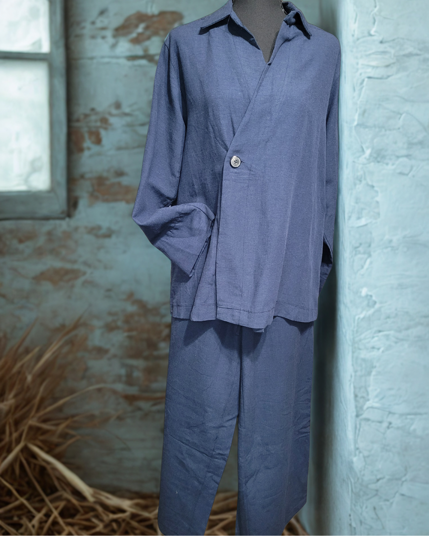 Turkish Cotton wrap style Co-ord Set