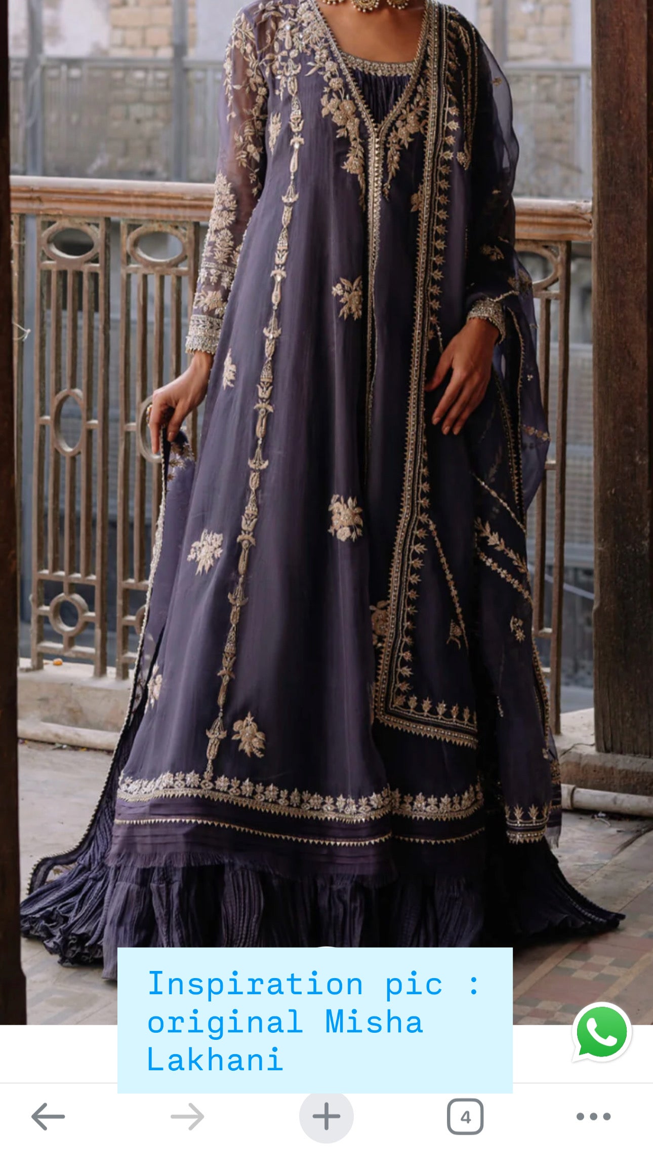 Misha Lakhani inspired 3 pc set