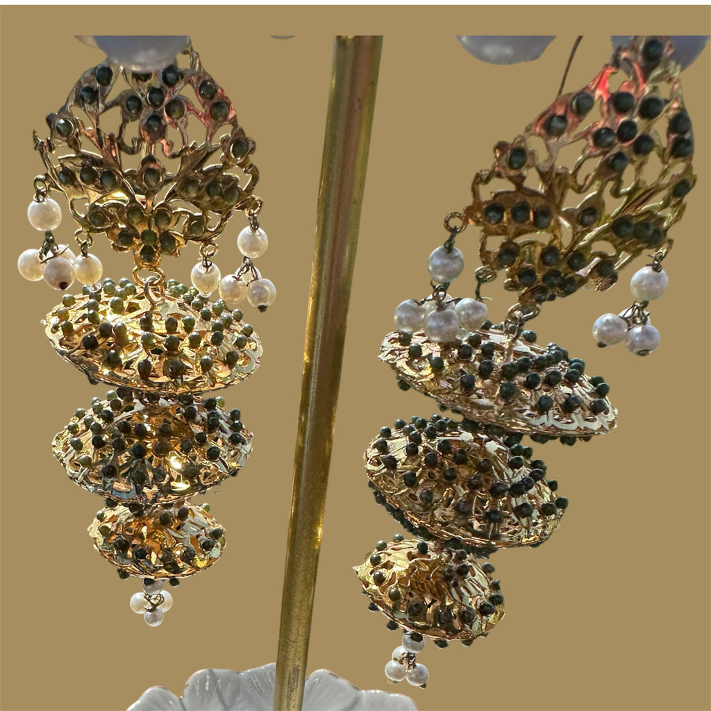 Turkish layered jhumka