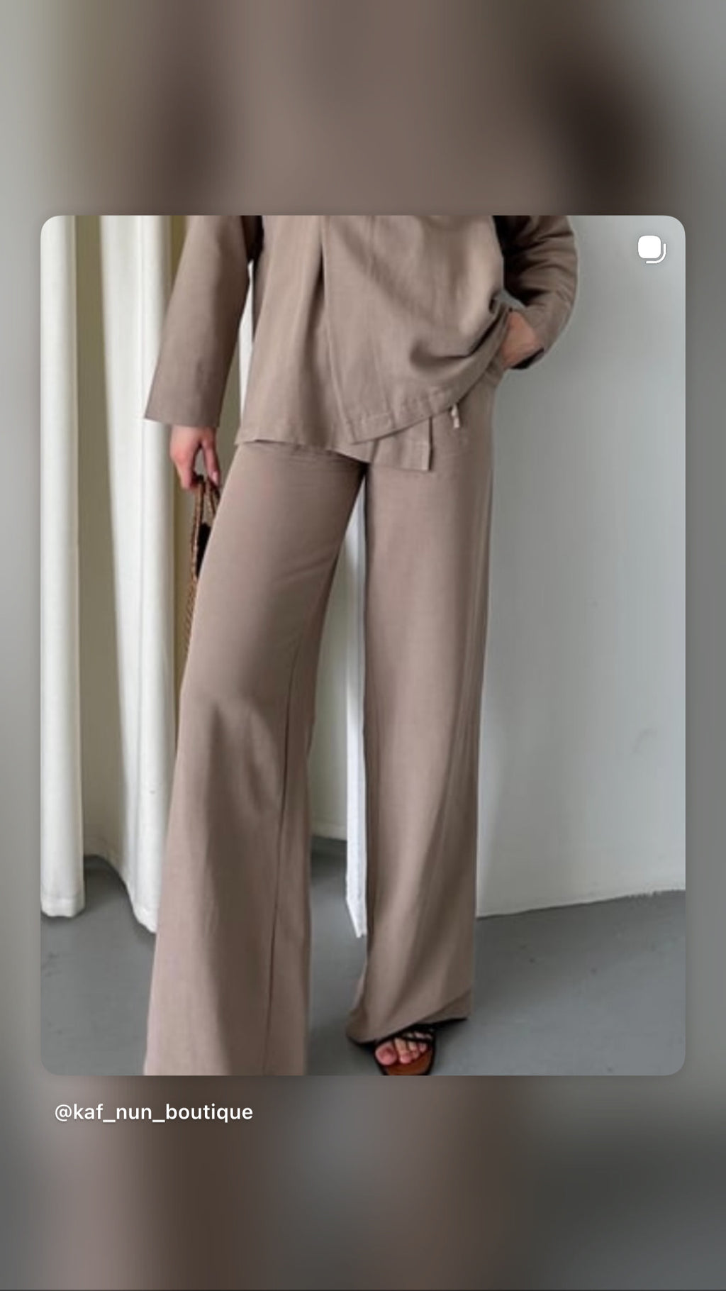 Turkish Cotton wrap style Co-ord Set