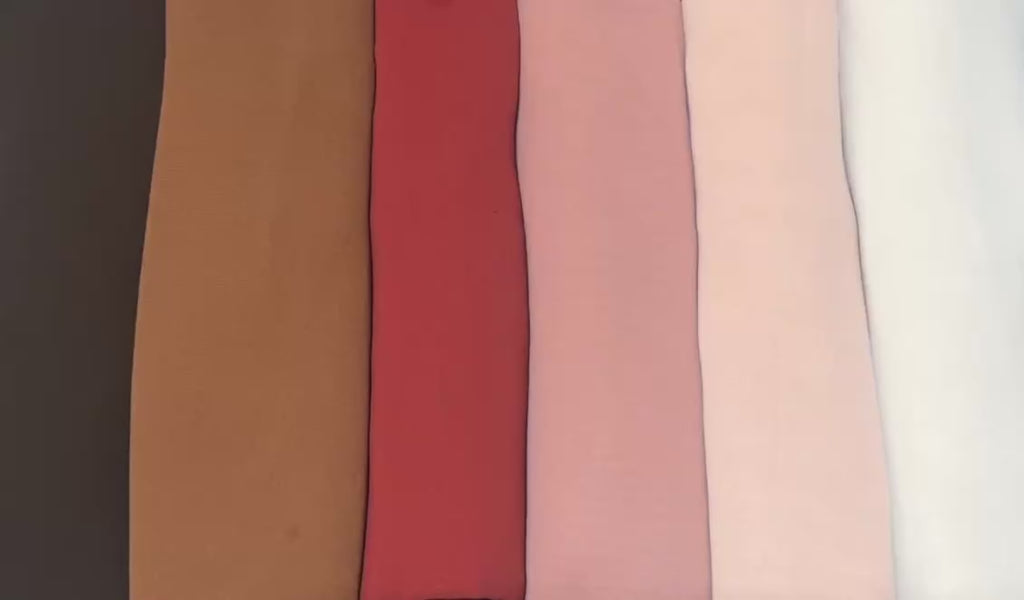 Desert Sunset Chiffon Hijab Set