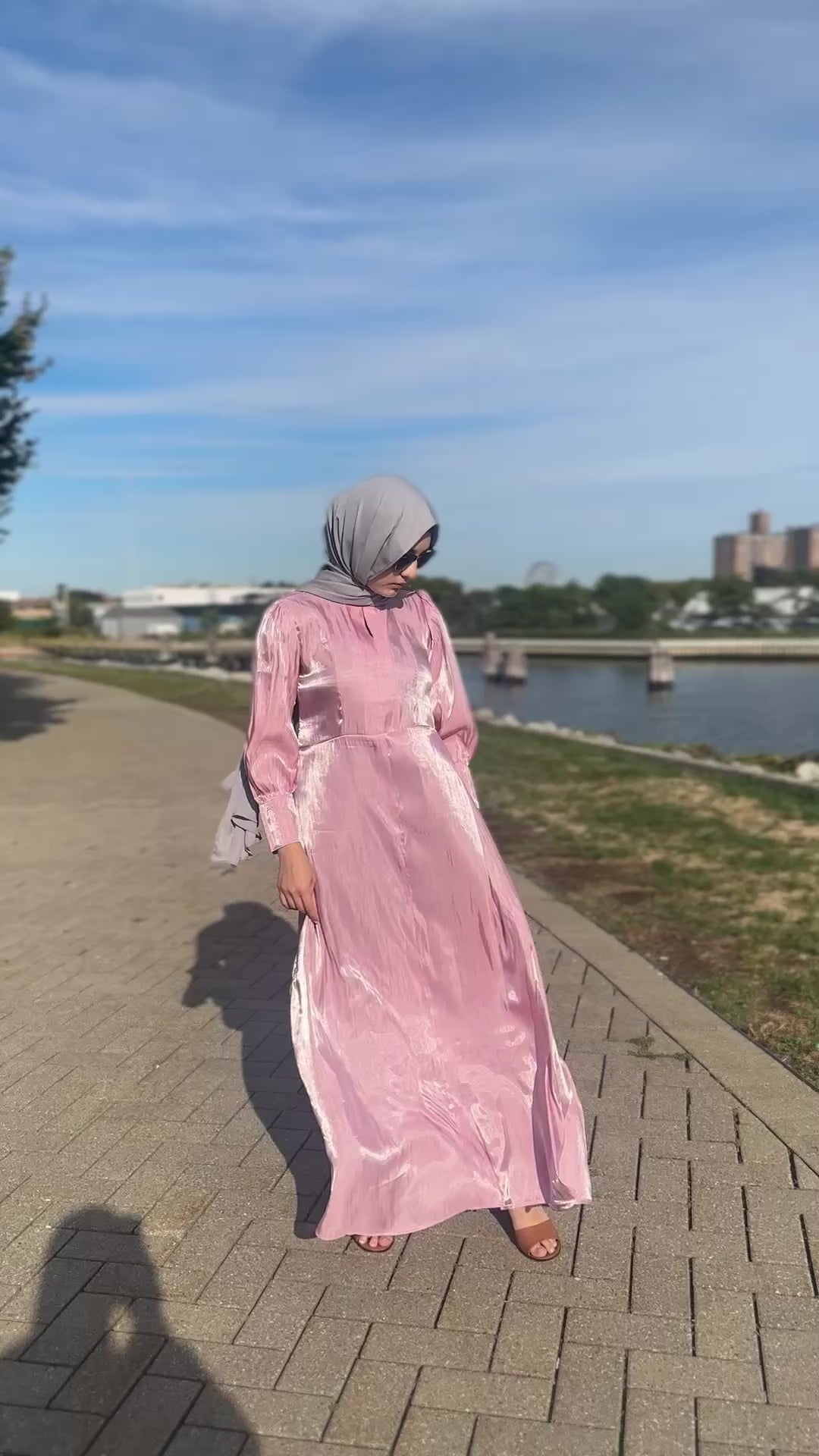 Pink peony Maxi