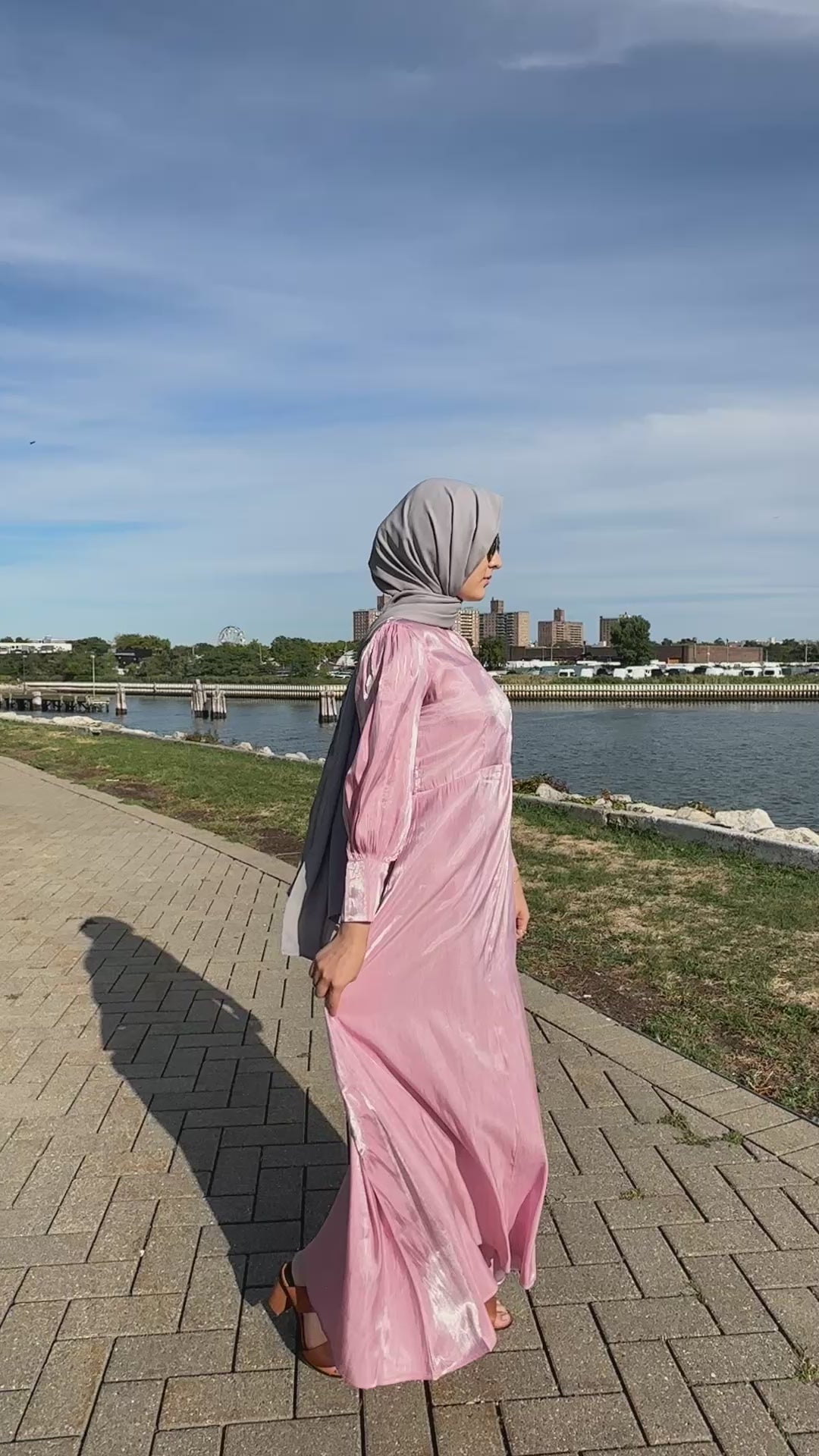 Pink peony Maxi